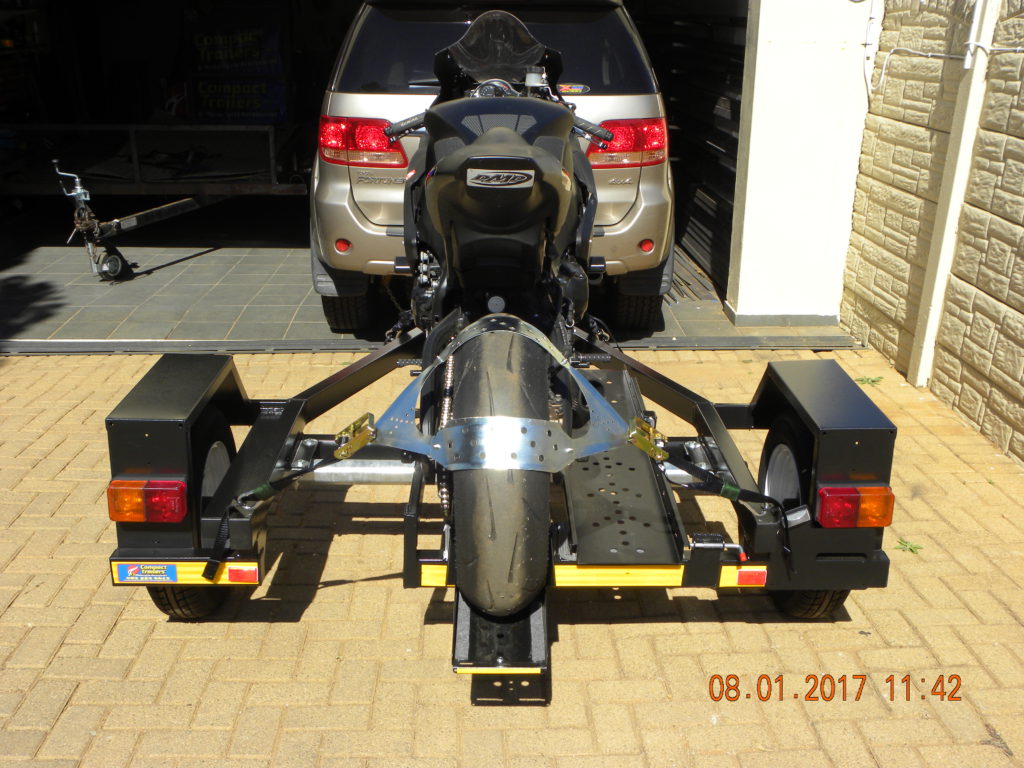 Superbike Tyre Tie Down Compact Bike Trailers and Motorcycle Accessories