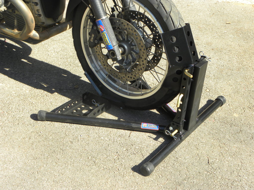 Garage Wheel Chock Compact Bike Trailers and Motorcycle Accessories